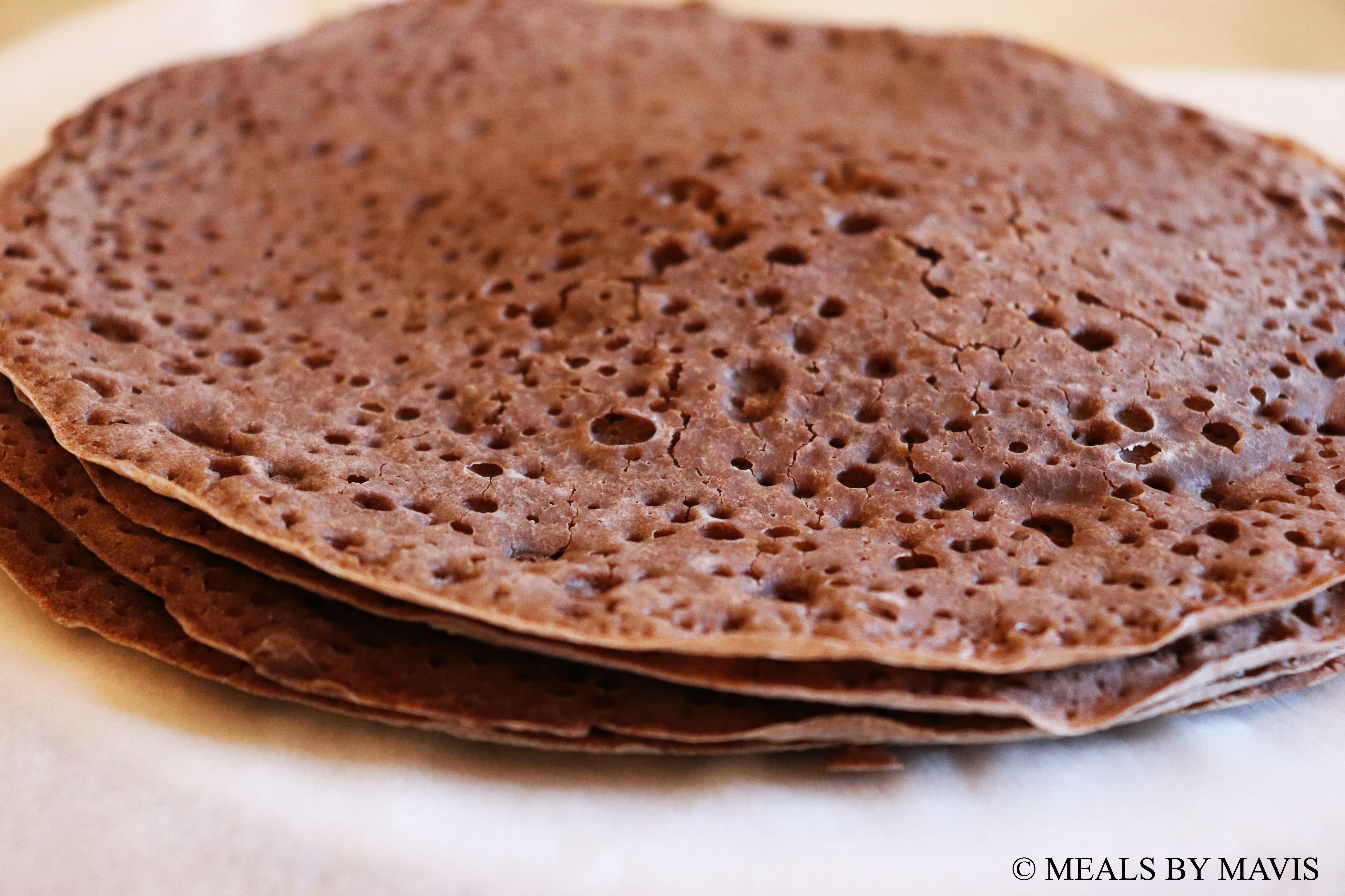 Injera (Ethiopian Flatbread) - Meals By Mavis